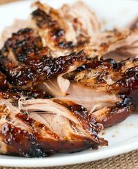 Crockpot Brown Sugar and Balsamic Glazed Pork Tenderloin