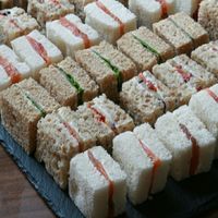 Tea sandwiches.