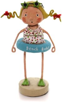 AmazonSmile: Lori Mitchell BEACH BABE Polyresin Summer Fun Swim Sun 11004: Home & Kitchen