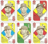 2015 Topps Heritage 1951 Collection MLB Baseball Series Complete Mint 104 Card Set LOADED with stars and rookie cards including Kris Bryant, Mike Trout, Bryce Harper, Thor and Others