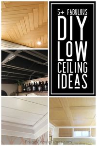 DIY Basement Ceiling Ideas - 6+ Best, Beautiful & Budget Options! | This DIY Life