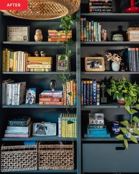 An IKEA Hack Transforms a “Wasted Space” Into a Dreamy Book Nook | Apartment Therapy