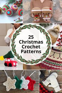 Make this holiday season special with 25 Christmas crochet ideas that are perfect for decorating and gifting. Explore free Christmas crochet patterns, including cozy blankets, crochet tree skirts, mittens, and scarves. These festive crochet projects are perfect for anyone who loves creating handmade holiday decor.