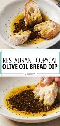 Olive Oil Bread Dip Recipe (Restaurant-Style) - JZ Eats