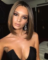 Why Emily Ratajkowski's New Hazel Brown Lob Is a Big Deal For Her