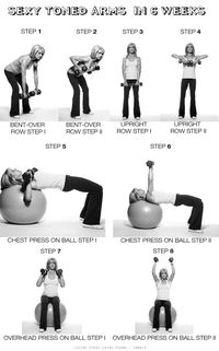 Work out for toned arms