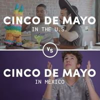 Happy Cinco de Mayo! The celebration of the Cinco de Mayo is not a Mexican holiday—it is an American Civil War holiday, created by Mexicans and Latinos living in California who supported the fragile cause of defending freedom and democracy during the first years of the civil war.  https://www.facebook.com/attn/videos/1815830632058521/