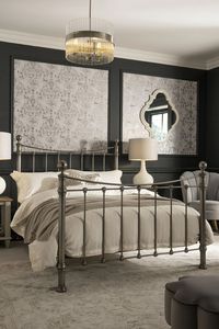 Buy Laura Ashley Pewter Grey Hayworth Bed from the Next UK online shop