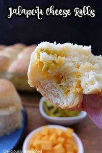 Jalapeno Cheese Rolls via @deliciouslyseasoned