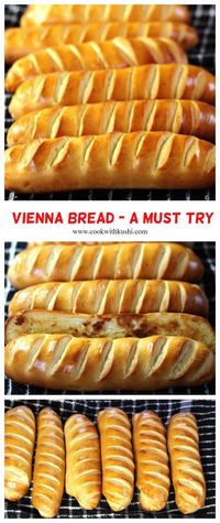 VIENNA BREAD - EASY AND HOMEMADE - Cook with Kushi