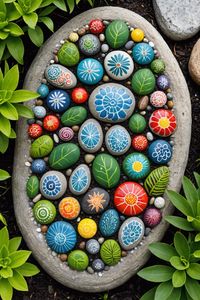 Garden Rock Art Ideas: Transform your outdoor space with these 20 beautiful and creative garden rock art designs! Get inspired to add a personal touch to your garden or yard. Explore now and start decorating!