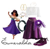 "Esmeralda" by velvy ❤ liked on Polyvore featuring Chicwish, Sans Souci, Gas Bijoux, Maison Mayle and Jimmy Choo