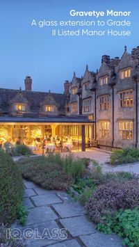 Sliding glass doors to Michelin Star Listed Gravetye Manor hotel offer seamless transitions to the mature gardens. Click on the link to read more on the sliding glass doors specification at Gravetye Manor Hotel.