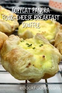 Have you been craving Panera Soufflés since the quarantine started? Here’s an easy recipe! So far the ingredients have been available at my grocery and I hope they are at yours too! You’ll need some puff pastry, your favorite cheeses (including cottage cheese, trust me, you won’t even notice it’s there) eggs and any herbs you like!⁣ .⁣ #copycat #souffle #cheese #breakfast #breakfastrecipes