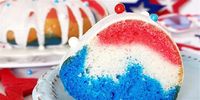 Easy Fourth of July Bundt Cake