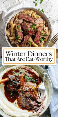 Planning a cozy meal? These 24 winter dinner recipes are perfect winter recipes for cold weather recipes that are sure to satisfy.