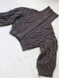 Drift Jacket - Knitting Pattern | ROWS