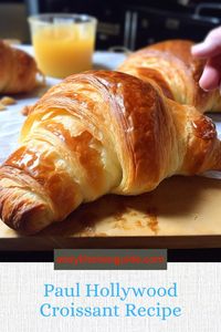 Treat yourself or your family to the delicious French classic, with this easy-to-follow croissant recipe by master baker Paul Hollywood.