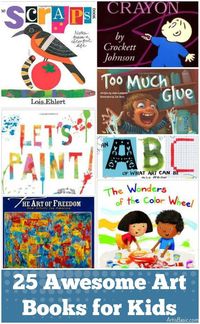 25 Art Books for Kids: