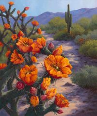 Desert Radiance | Lucy Dickens Fine Art