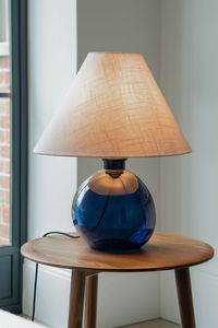 Buy Jasper Conran London Blue Hand Blown Glass Table Lamp from the Next UK online shop