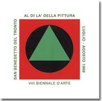 The design for the publicity poster for Al di là della pittura | Mediateca delle Marche, 1969