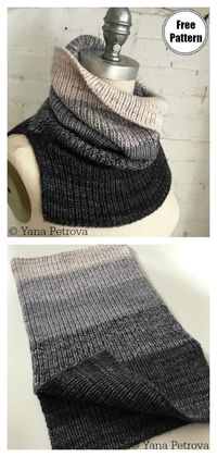 10 Simple Cowl Free Knitting Pattern - Page 2 of 3