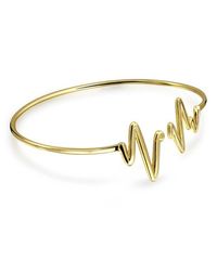 Gold-Plated Heartbeat Cuff #zulily #zulilyfinds