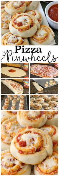 Pizza Pinwheels - Butter With A Side of Bread