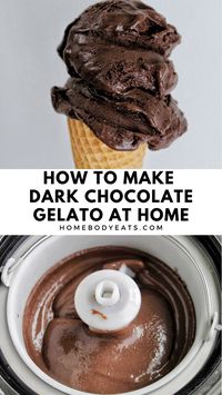 I just tried this dark chocolate gelato recipe and I don't think I can ever eat store bought gelato again. This homemade gelato was SO freaking good! The chocolate flavor was rich and delicious! And I sweat it tasted exactly like the gelato from Italy that I ate on vacation. If you need an Italian gelato recipe, this is definitely one to try in your ice cream machine.