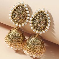 The versatile Cassie Jhumka Earrings are the ideal addition to any collection. Featuring just the right size and delicate details, these earrings can be dressed up or down to suit your style. Embrace their versatility and elevate any outfit with this must-have accessory. *This Product takes a Minimum of 30days to Ship*