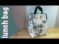 Tuto Couture : Le LunchBag Isotherme - YouTube