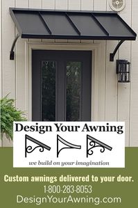 Beautiful custom awnings designed by you with the help of our experts. Call us today and get your project started in time for summer! 1-800-283-8053