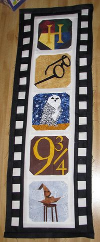 Film strip quilt