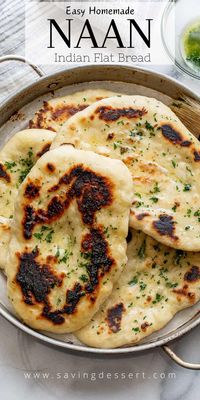 Homemade Naan Bread