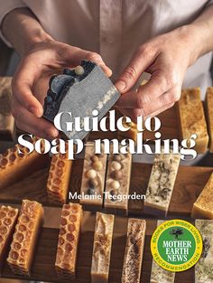 Get started making soap! Home soap-makers are history's kitchen alchemists, conjuring creative bars by combining base oils with natural colorants and fragrance blends using equipment most kitchens are already stocked with. In the Mother Earth News Guide to Soap-Making, longtime soap-maker Melanie Teegarden inducts readers into the time-honored tradition while dispelling much of the intimidation associated with crafting soap at home. Readers will learn to handle lye safely and confidently whole g Homemade Bars, Natural Homemade Soap, Green Tea Soap, Natural Colorants, Almond Soap, Fragrance Blends, Vanilla Soap, Tea Soap, Coconut Soap