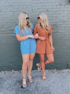 Get ready to feel relaxed and effortlessly stylish in our Settle Me Down Romper! With its v neck, short sleeves, and drawstring, this romper is designed for ultimate comfort. Whether you choose the calming blue or earthy brown, you'll love how easy it is to slip into this versatile piece. Get yours now and settle into chic comfort! Earthy Brown, Graphic Tee Dress, Get Yours Now, Top Graphic Tees, Glitz And Glam, Tee Dress, Dress Romper, Skirt Pants, You Choose