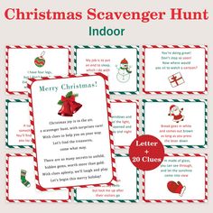 christmas scavenger hunt for kids