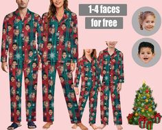 Custom  Christmas gifts-Custom Pajama Pants with Face for Women Men-Personalized Pajama Trousers with Photo-Unisex Pants-Pajamas pants 🔥How To Order ? 1. Choose your pattern and  size. 2. Send your photo to me by etsy message. 3. I will try my best to design for you.Any problem, please feel free to contact us. 🤩MATERIAL: cotton-like ❤️HOW TO SEND PHOTOS 1. In Messages, choose the attach image button. 2. Choose the files you want to send. 3. Select Open. ❤️SHIPPING & PROCESSING TIMES ✔ The ship Winter Sleepwear Sets In Relaxed Fit, Holiday Long Sleeve Home Sets, Winter Matching Sleepwear For Home, Matching Winter Sleepwear For Home, Matching Winter Pajama Party Sets, Matching Winter Sets For Pajama Party, Matching Holiday Sleepwear For Pajama Party, Matching Sets For Pajama Party In Winter, Casual Holiday Sets For Pajama Party