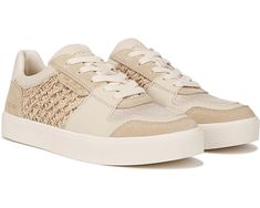 Sam Edelman Elcie Cream Lace-up Walking Sneakers, Cream Lace-up Sneakers For Walking, Walking Sneakers With Laces For Spring, Beige Lace-up Sneakers, Casual Synthetic Lace-up Shoes With Round Toe, Spring Outdoor Sneakers With Textured Sole, Spring Outdoor Lace-up Sneakers, Beige Lace-up Walking Sneakers, Beige Lace-up Shoes With Textured Sole