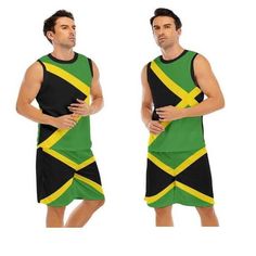 Sleeveless jersey suit, perfect match on the court, the fabric is light, breathable and comfortable ● Fabric: 100% polyester ● Loose fit ● Sleeveless, waist elastic band ● Fabric weight: 145g/m² ● Stitch Color: black or white, automatically matched based on patterns. ● Average  Production  Time: 2-4 business days ● Care Instruction: machine washes cold with similar colors, do not bleach, tumble dry low, do not iron, do not dry clean. Green Sleeveless Sports Tank Top, Summer Sports Sets With Moisture-wicking, Green Sleeveless Activewear For Summer, Fitted Sleeveless Sports Sets, Sporty Black Sleeveless Sets, Black Sleeveless Sporty Sets, Sporty Sleeveless Sports Sets, Sleeveless Sports Sets, Sporty Sleeveless Summer Set