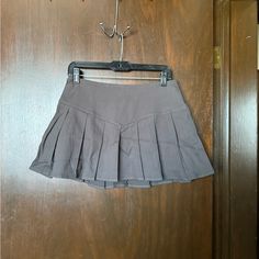 That’s So Fetch Grey Pleated Mini Skirt New With Tags Loreta Minj Skirt Grey Gray Pleated Short Skirt, Gray Pleated Mini Skirt, Pleated Grey Skirt, Grey Pleated Mini Skirt, Grey Pleated Skirt, So Fetch, Couples Costume, Grey Skirt, Pleated Shorts