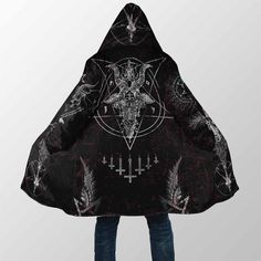 Satanic Dream Coat - Plus Size Cloak (No Bag) - Secret Darkness