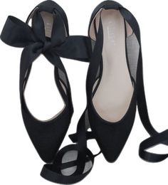 Elegant Lace-up Ballet Flats, Elegant Lace-up Party Flats, Elegant Lace-up Ballet Flats For Party, Elegant Closed Toe Ballet Flats With Laces, Elegant Closed Toe Flats With Laces, Black Wedding Shoes For Spring, Fitted Low Heel Party Ballet Flats, Fitted Low Heel Ballet Flats For Party, Fitted Ballet Flats With Flat Heel For Party