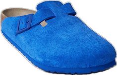 Birkenstock Boston Suede, Ultra Blue, Suede Clogs, Birkenstock Boston, And Sign, Birkenstock, Clogs, Boston, Urban Outfitters