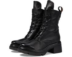 A.S. 98 Elvin Fall High-top Moto Boots With Lace-up Fastening, Fall Lace-up Moto Boots With Laces, High Ankle Lace-up Boots For Fall, Fall High-top Moto Boots With Laces, Edgy Laced Boots For Fall, Fall Leather Heeled Boots With Front Lace-up, Fall Leather Heeled Boots With Lace-up Fastening, Fall Lace-up Boots With Zipper Closure, Fall High Ankle Moto Boots With Laces