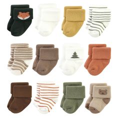 Hudson Baby socks are ideal baby socks for everyday wear with cotton-rich fabric that are soft and comfortable on your baby's tiny little feet. Our stretchable design makes for proper fit and no fuss dressing. Made with soft, cushy fabric, our socks are a great addition to your little one's outfit. Baby Boy Socks, Newborn Socks, Sock Booties, Baby Boy Accessories, Hudson Baby, Boy Accessories, Rich Fabric, Baby Socks, Toddler Sizes