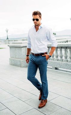 40 Exclusive Business Casual for Men More Capsule Wardrobe Men, Elegantes Business Outfit, White Shirt Outfits, Vegas Outfit, White Shirt Men, Hipster Man, Mens Fashion Blog