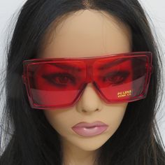 New Without Tags Plastic Uv400 Flat Top Tinted Lens Questions? Leave A Comment Below! Red Sunglasses With Uva Protection For Beach, Modern Red Plastic Sunglasses, Red Anti-reflective Sunglasses For Party, Red Rectangular Sunglasses With Gradient Lenses, Red Rectangular Sunglasses For Summer, Red Gradient Sunglasses For Beach, Casual Red Polarized Sunglasses, Red Plastic Sunglasses With Uva Protection, Red Rectangular Sunglasses With Uva Protection