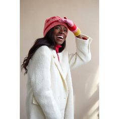 Colder months bring out the best accessories! Add a subtle pop of color to your cold weather accessories in Shiraleah’s Zoey Hat. This hat features an bubblegum pink background with burgundy and red stripes and a gingham print throughout the body, adding a playful update to this classic rib knit texture. Made from polyester with faux fur pompom detail, the Zoey Hat will ensure your warmth without compromising your style during the winter months. Cozy and festive, this hat also makes for a though Knit Texture, Fall Winter Wardrobe, Touch Screen Gloves, Red Gingham, Cold Weather Accessories, Gingham Print, Pink And Red, Bubblegum Pink, Winter Months